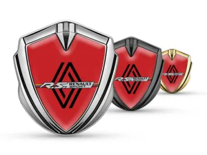 Renault Emblem Silicon Badge Durable Premium Feel